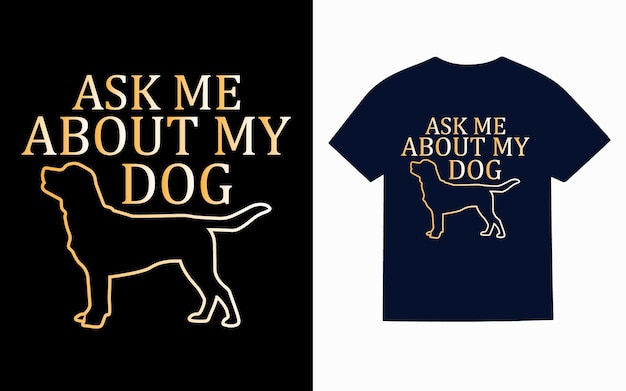 Dog TShirt Design