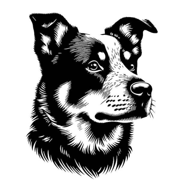 Dog Vector Design illustration design ai