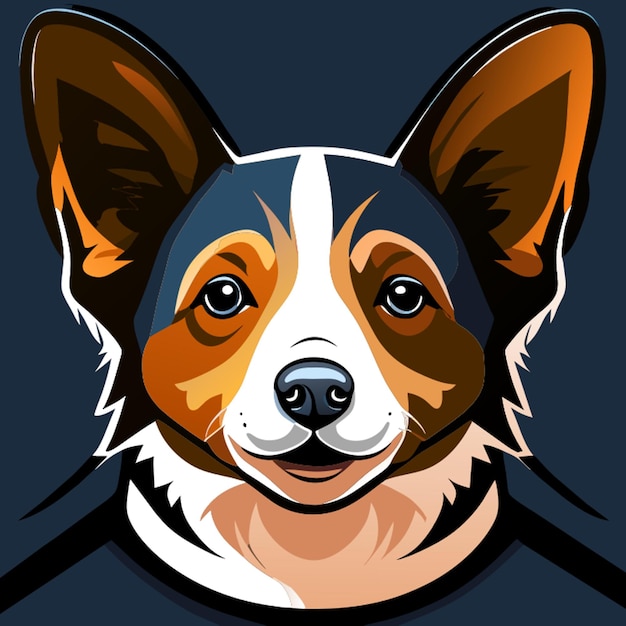 dog vector illustration