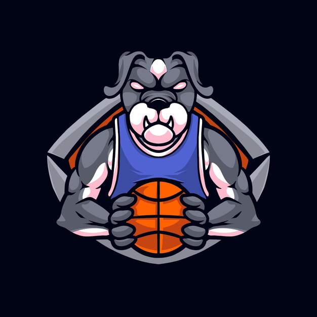 Vector dog vector mascot logo inspiration