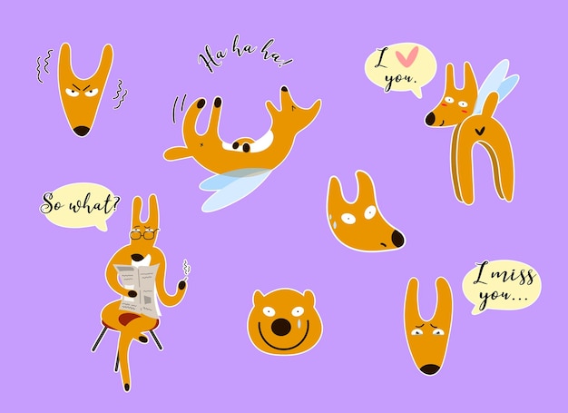 Doggobee stickers 2