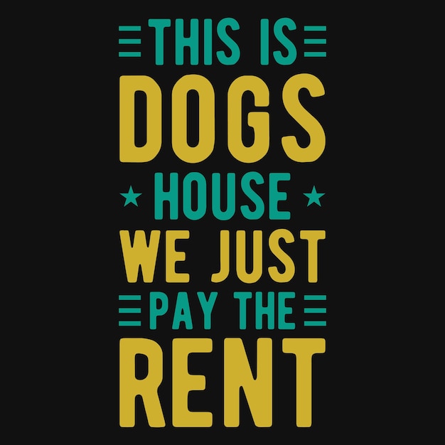 Дизайн футболки с собаками