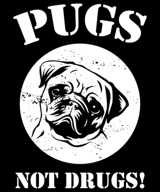 Dogs typography premium vector tshirt design