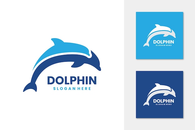 Dolfijn logo vector