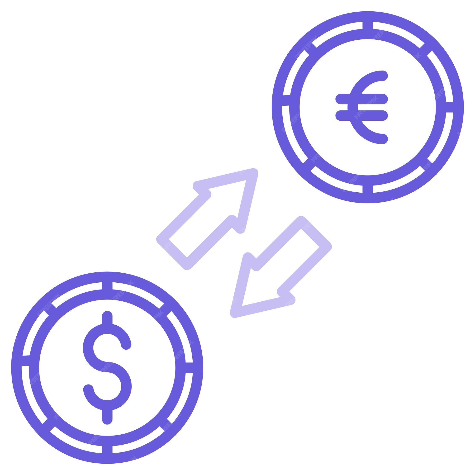 Premium Vector Dollar To Euro Convert Vector Illustration premium-vector-dollar-to-euro-convert-vector-illustration