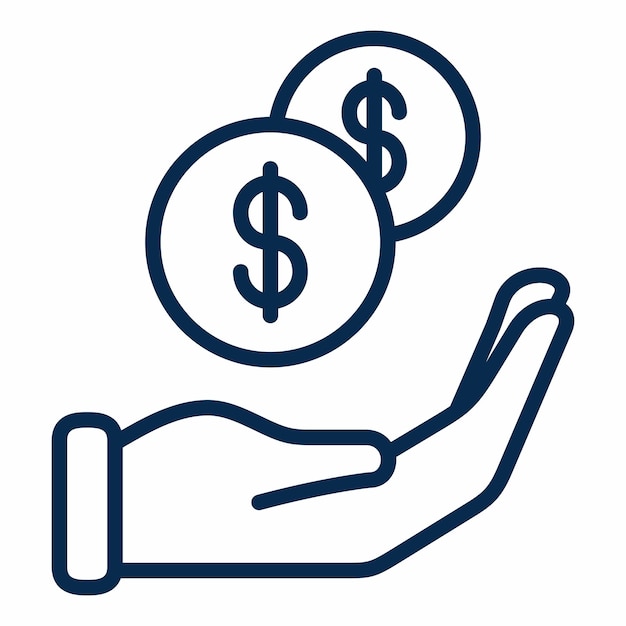 dollar payment icon suitable for your design and web