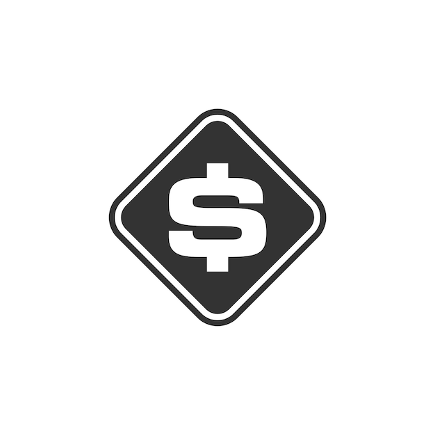 Vector dollar sign logo template illustration design vector eps 10