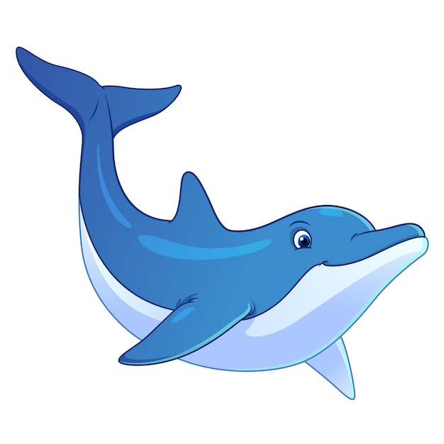 Dolphin Cartoon Animal Illustration