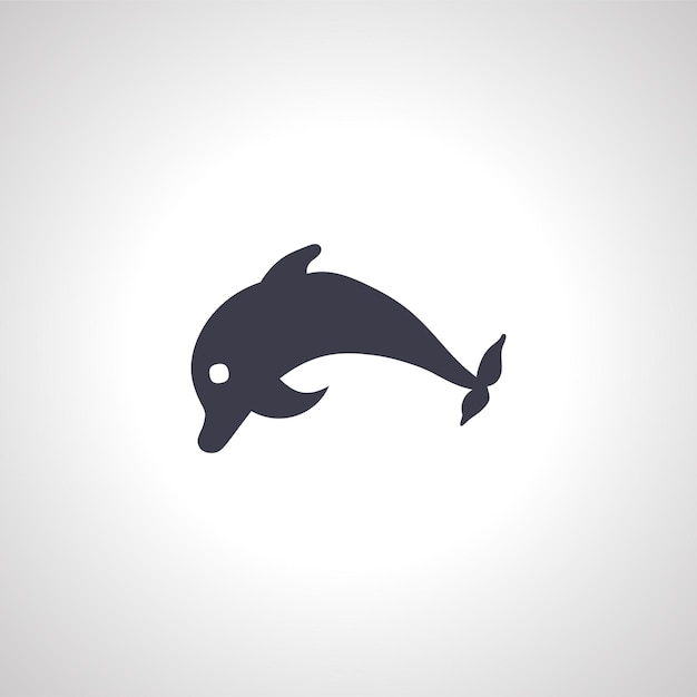 dolphin icon dolphin isolated icon