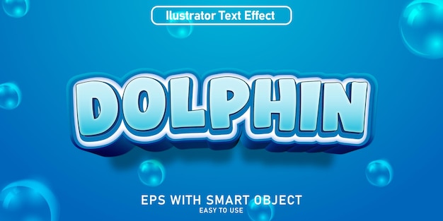 DOLPHIN TEXT EFFECT