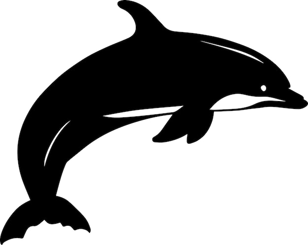 Dolphin Vector Silhouette 2