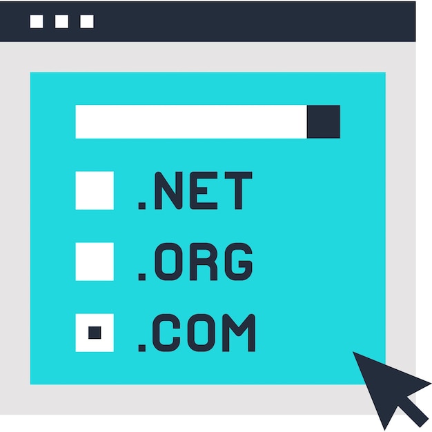 フラット Web アイコンコンセプト