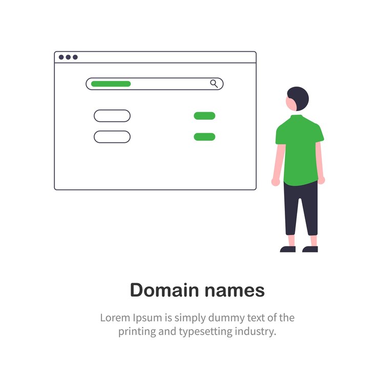 Vector domain search and registration illustration