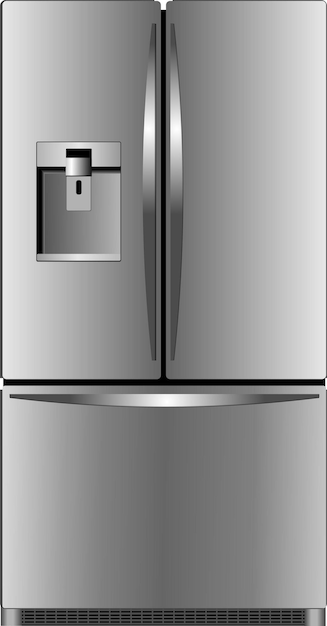 Domestic refrigerator with unit for cold water