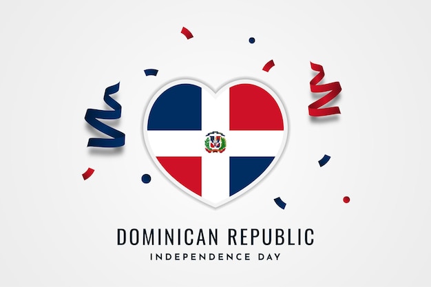 ドミニカ共和国の独立記念日のデザイン