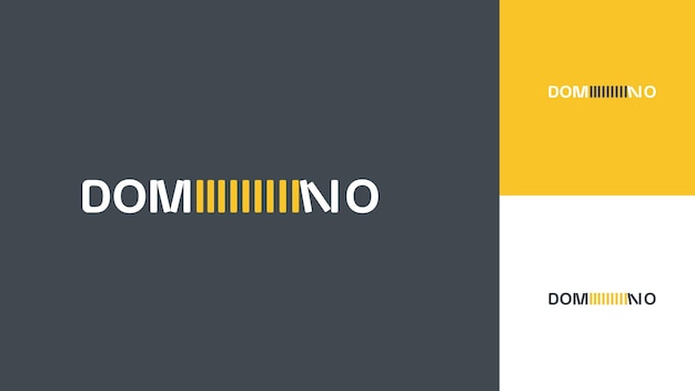 Domino-logo ontwerp