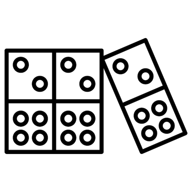 Domino Vector Illustration
