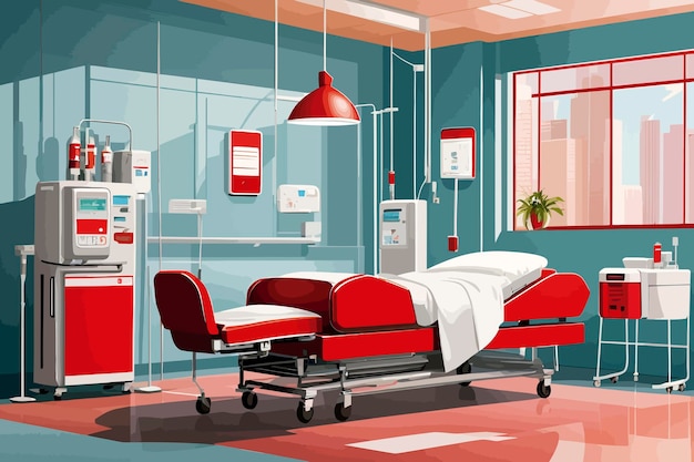 donate blood doner illustration hostipal