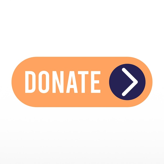 Donate Now Button Design Template