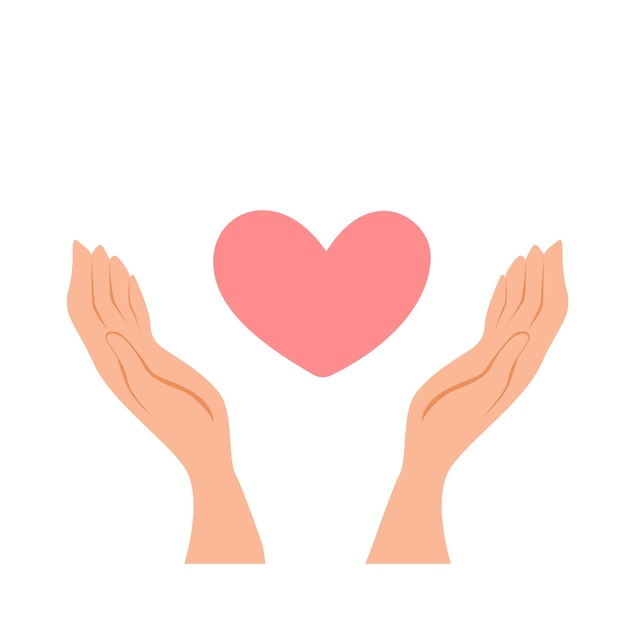 Donatie Liefde Liefde Illustratie