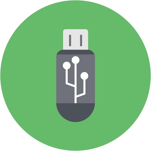 Dongle vector illustratie stijl