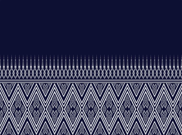 Donker geometrisch etnisch patroon traditioneel ontwerppatroon gebruikt voor rok, tapijt, behang