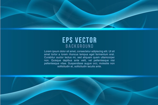 Donkerblauwe achtergrond bewerkbare eps vector achtergrond glanzend lichteffect eenvoudig zwart-wit