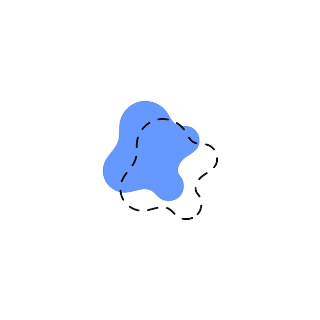 donkere blauwe vlek achtergrond