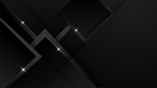 Donkere gradiënt Abstracte luxe grijze ontwerpachtergrond