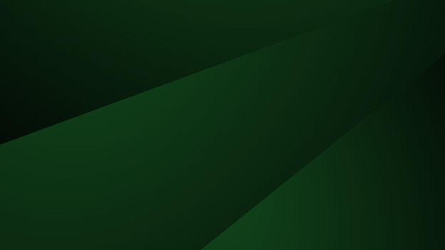 Donkere groene abstracte achtergrond behang ontwerp vector afbeelding met curve lijn voor achtergrond of heden