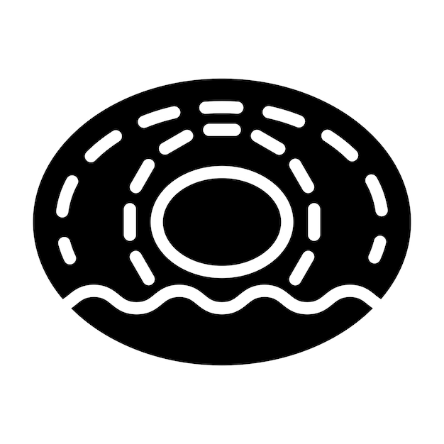 Vector donut icon style