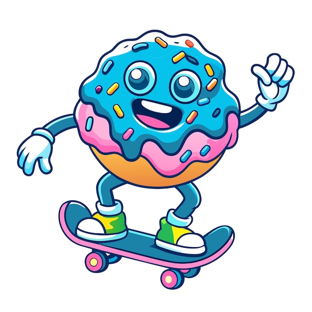 Donut mascotte personage