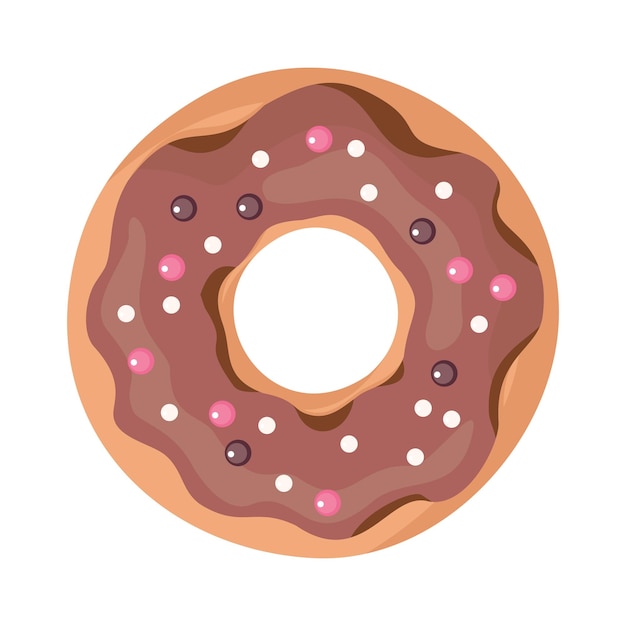 Donut top cacao