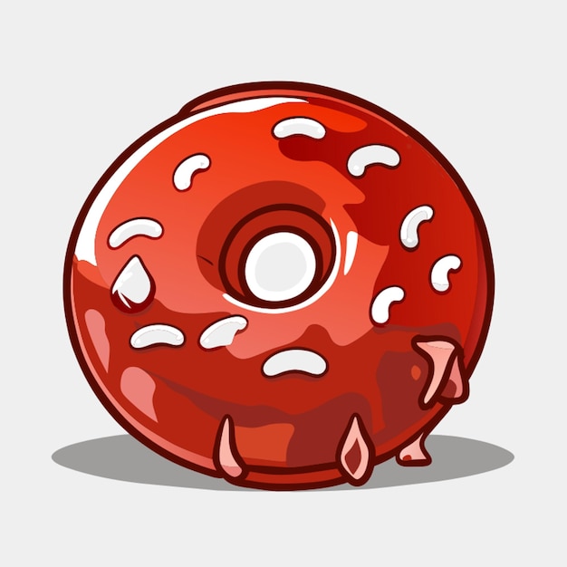 Vector donut vector illustration