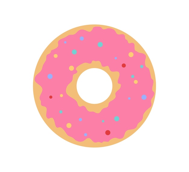 Donut with sprinkles