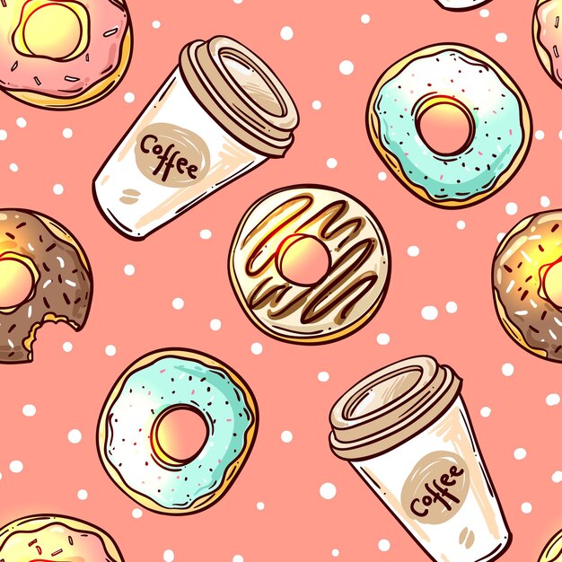 Vector donut for your design