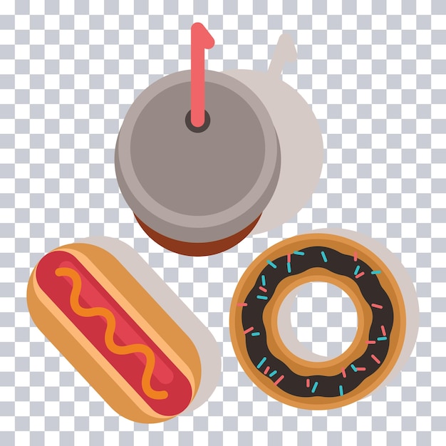 donuts 3d pictogramserie