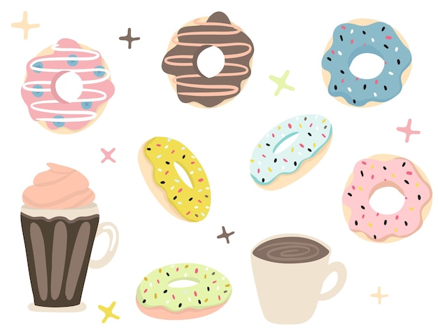 Donuts clipart