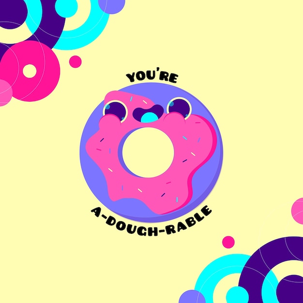 Donuts Punny Grappige Woorden