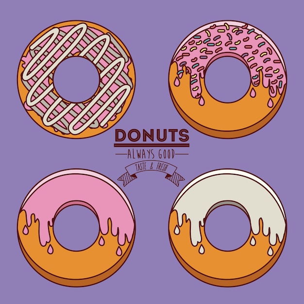 Donuts Shop digitaal ontwerp