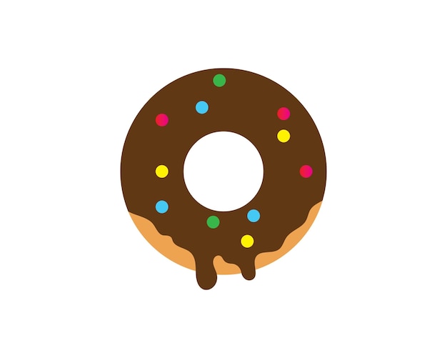 Donuts vector icon  illustration design