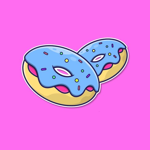 Donuts vector illustratie
