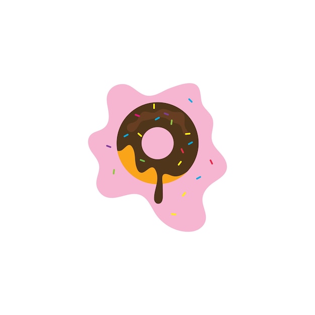 Donuts vectoriconlogo illustration