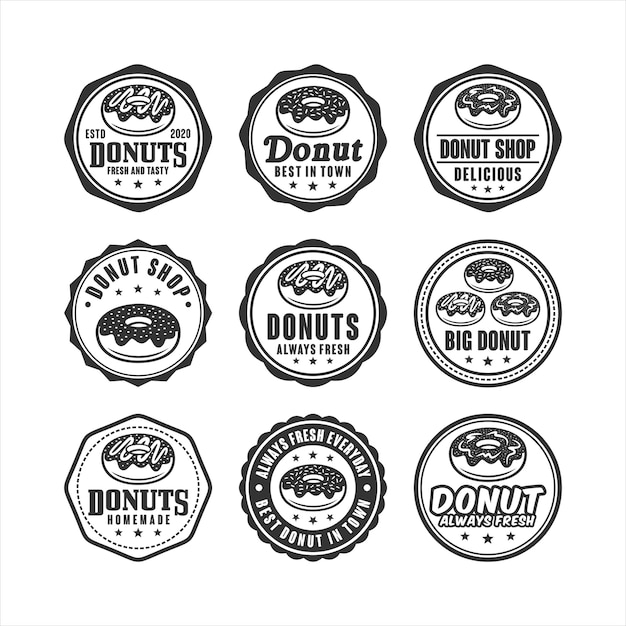 Donuts winkel postzegels collectie