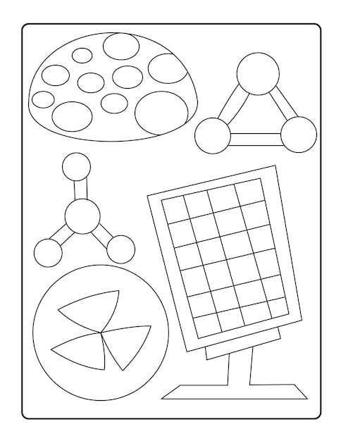 子供のための落書きぬりえ