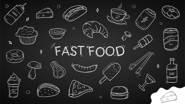 doodle fastfood