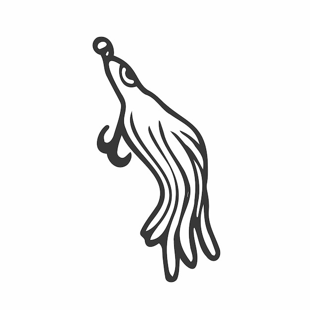 Doodle fishing lure
