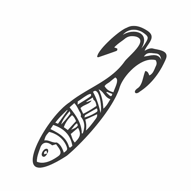 Doodle fishing lure