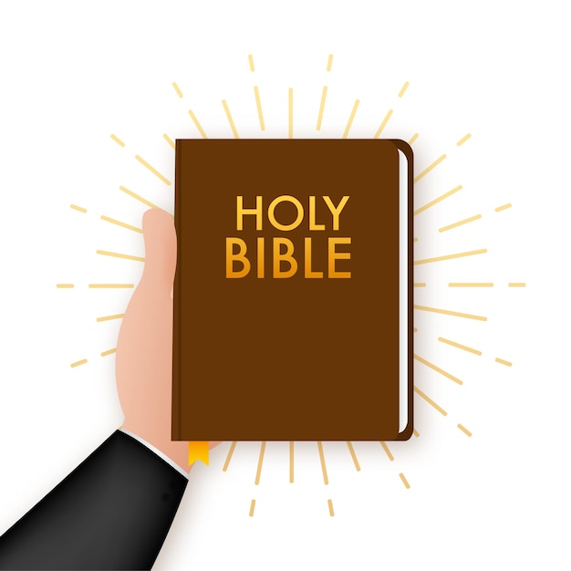 Doodle icon. book holy bible logo illustration vector. sketch drawing. doodle vector illustration.