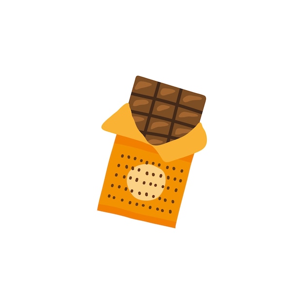 Doodle opende chocoladereep